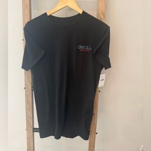 O'Neill NWT Black Short Sleeve Vanitas Tee S